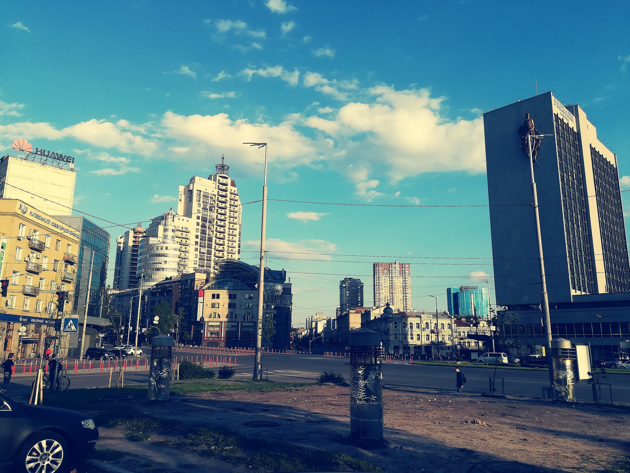 The heart of the capital - how beautiful it is! - My, Victory Avenue, Kiev