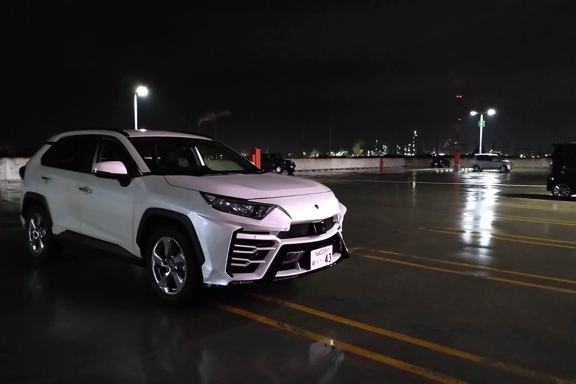 Lamborghini Urus style body kit released for Toyota RAV4 - Toyota, Toyota RAV4, Urus, Lamborghini, Tuning, Body kit, Longpost