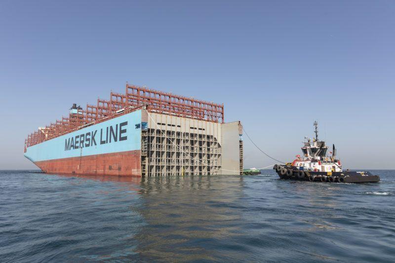 The story of an accident - Container, Maersk, Fire, Recovery, Longpost