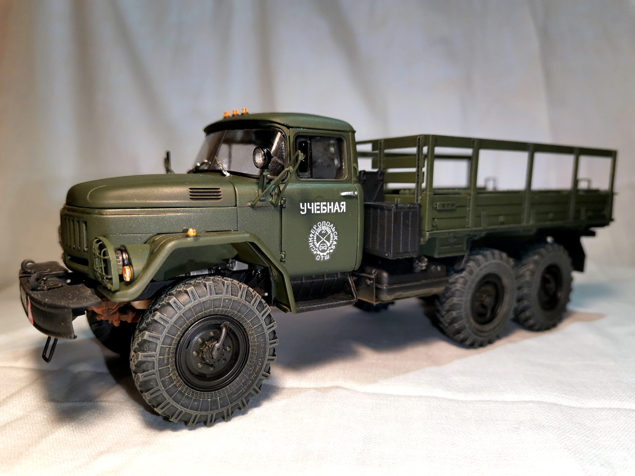 ZIL-131, 1:35 - My, Modeling, Scale model, Zil, Longpost