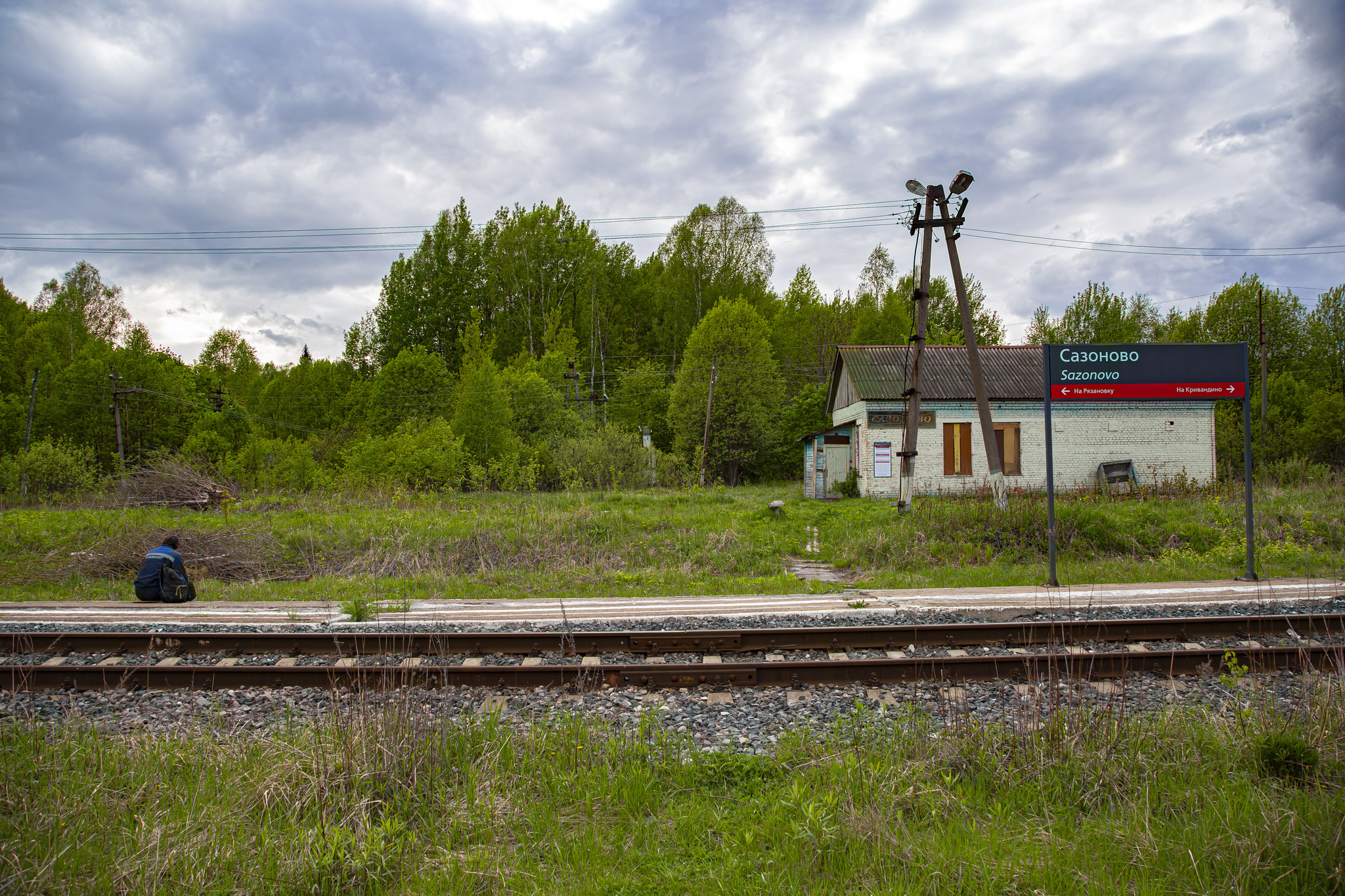 Photo hunt for RA-1 or a trip to the railway - My, Railway, Shatura, Locomotive, A train, Railcar, Trolley, RA1, Longpost