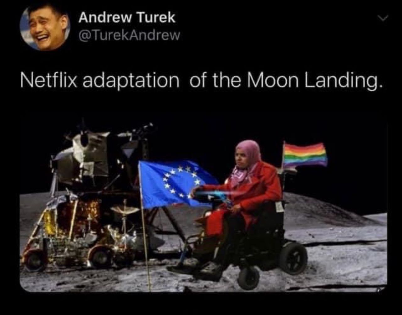 Netflix's Moon Landing - Netflix, Moon landing, Tolerance, Screenshot, Twitter