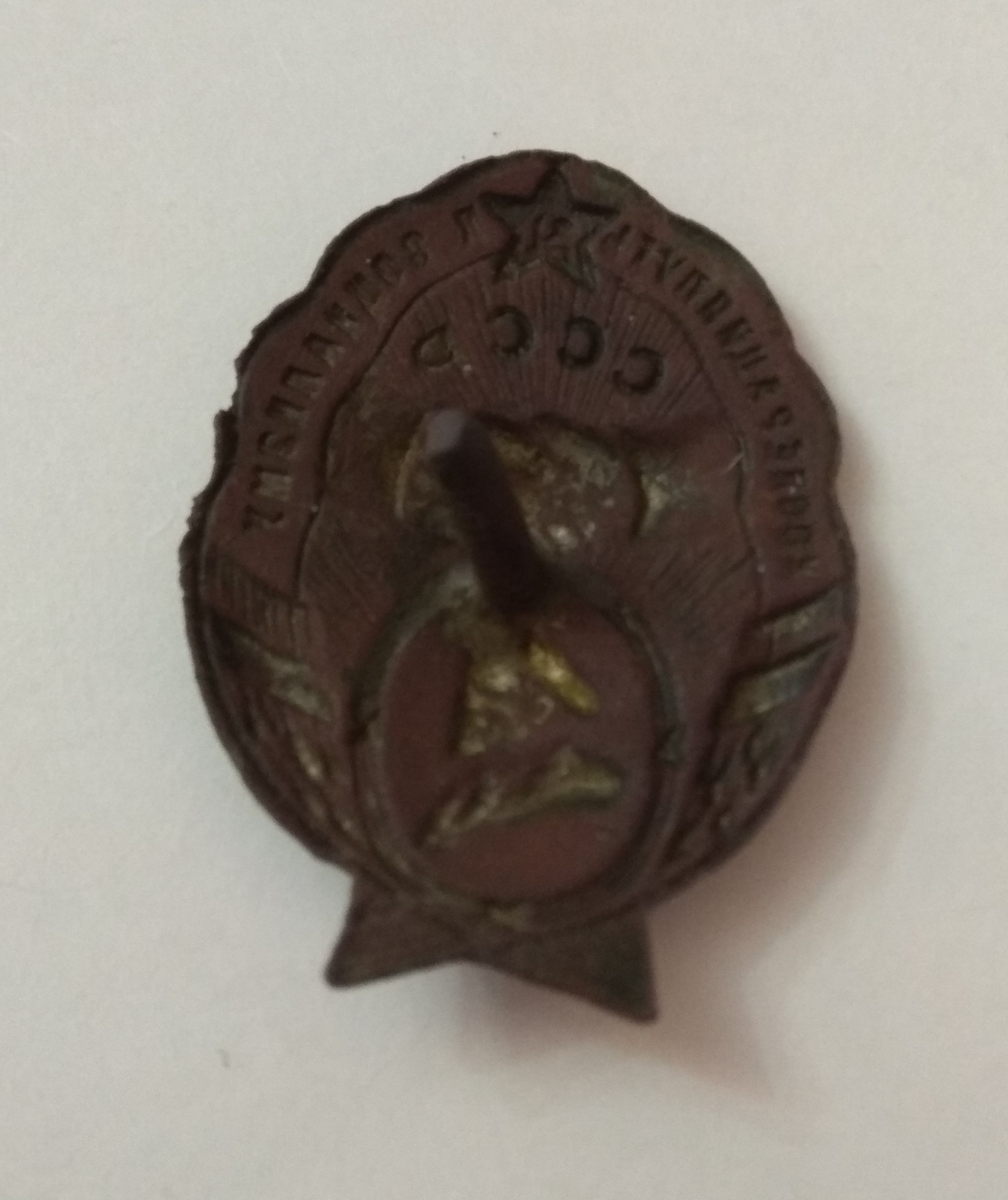 Gonogenous find - My, the USSR, Find, Longpost, Badge