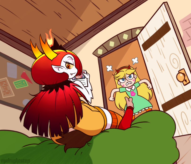 Star vs the forces of evil.Art - Star vs Forces of Evil, Cartoons, Art, Star butterfly, Marco diaz, Hekapoo