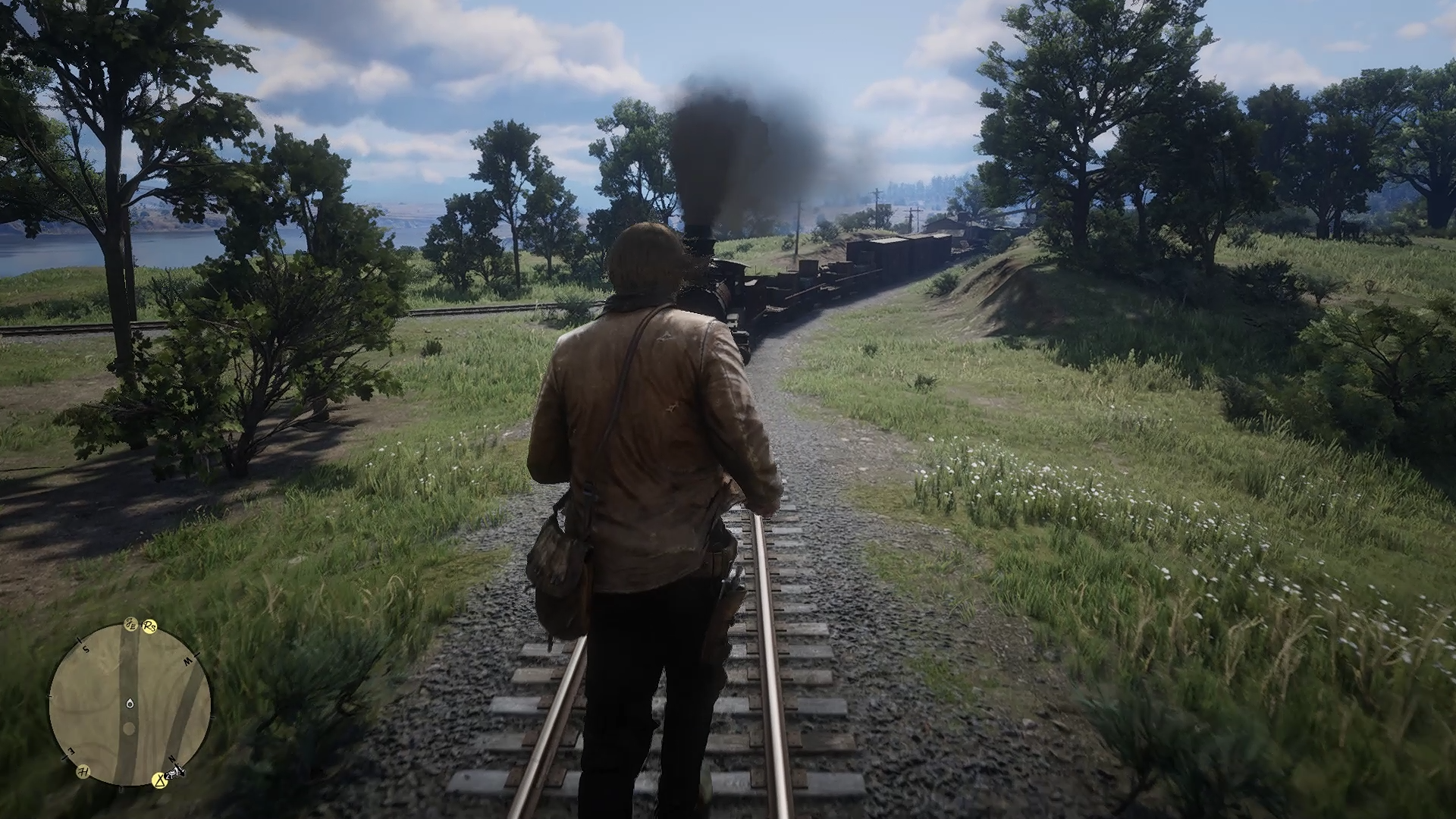 The train won't stop me - My, Red dead redemption 2, Computer games, Longpost