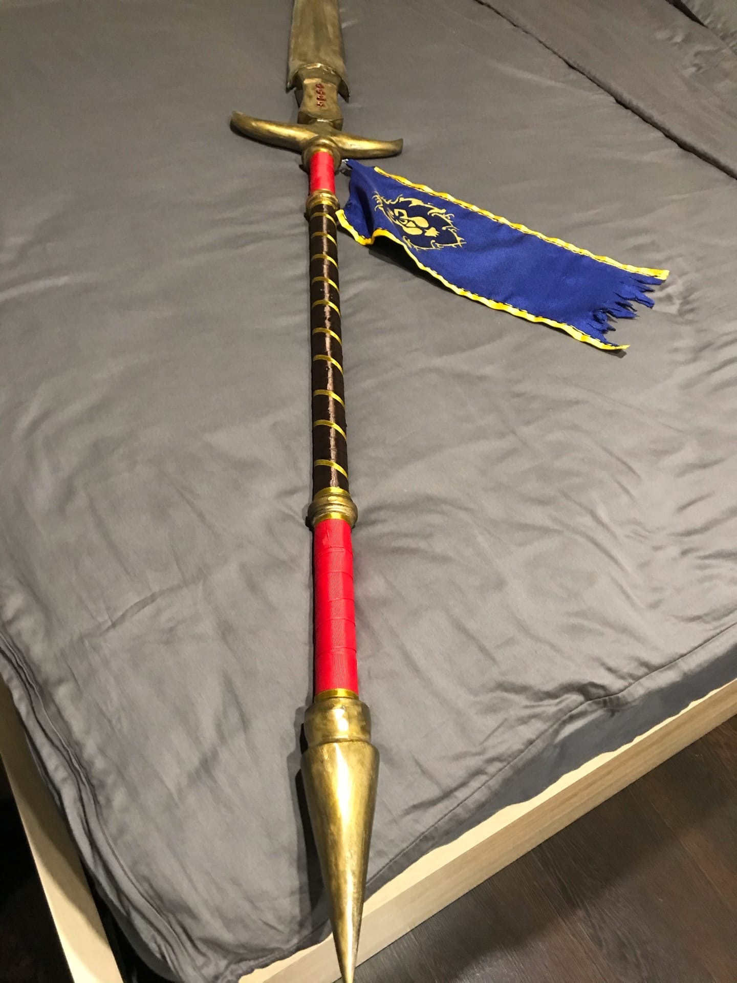 DIY Siege Spear from Diablo 3 - My, Diablo iii, A spear, With your own hands, Longpost