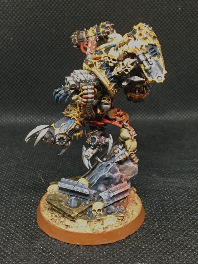 Chaos Lord of Warptalons - My, Warhammer 40k, Wh miniatures, Longpost