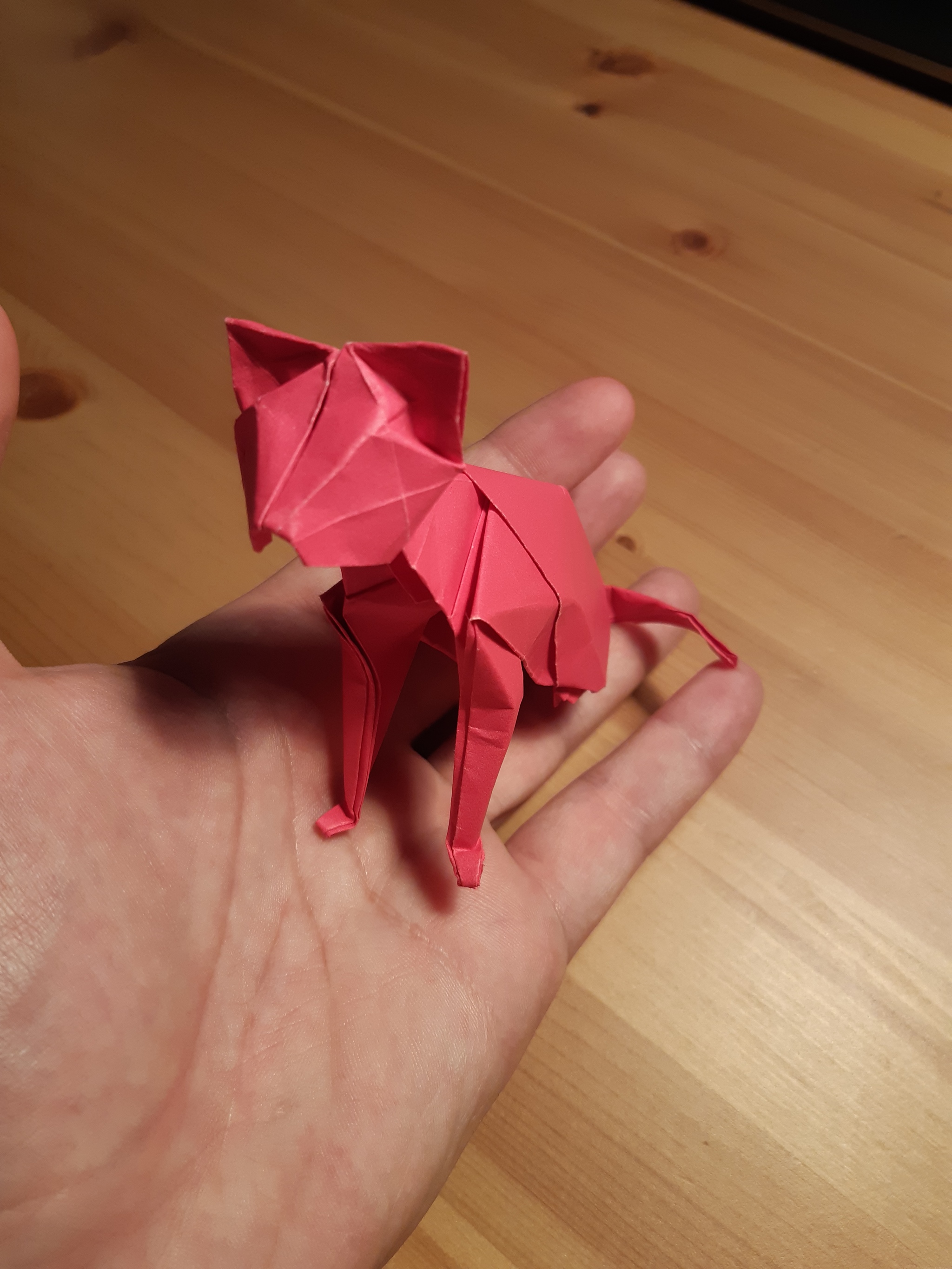 Origami Cat (Hideo Komatsu) - Оригами, Кот, Видео, Длиннопост