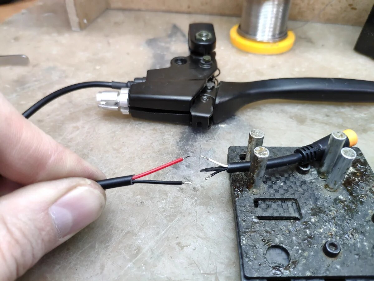 We do a complete replacement of the electric bicycle wiring - the whole process, including wiring the controller. Part 1 - My, Electronics, Electric transport, Electric bike, Wiring, Longpost