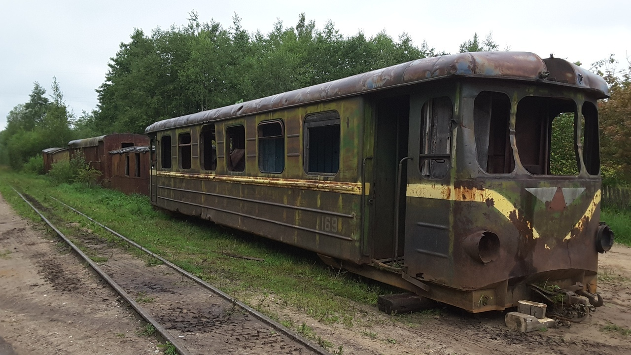 Восстановление автомотрисы для узкоколейки в поселке Тесово-Нетыльский - Великий Новгород, Узкоколейка, Реставрация, Длиннопост