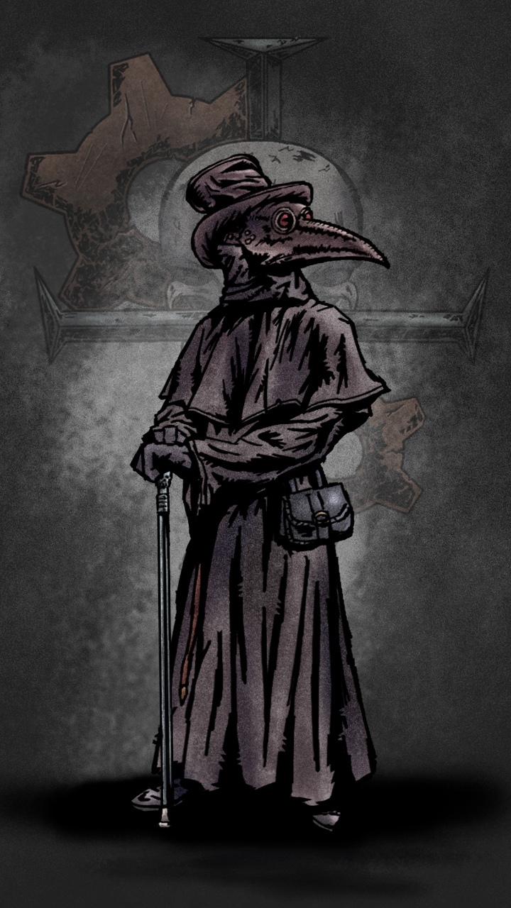 Plague Gear (DD-version) - Darkest dungeon, Plague Doctor, Art, Fan art, Fantasy, Dark fantasy, Longpost