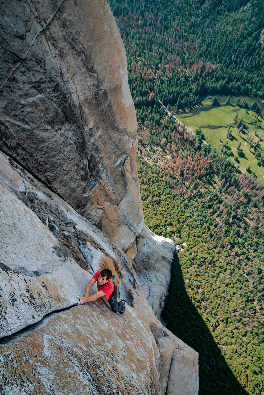 Free solo - The mountains, The rocks, Climbing, Height, USA, Yosemite Park, Rock climbers