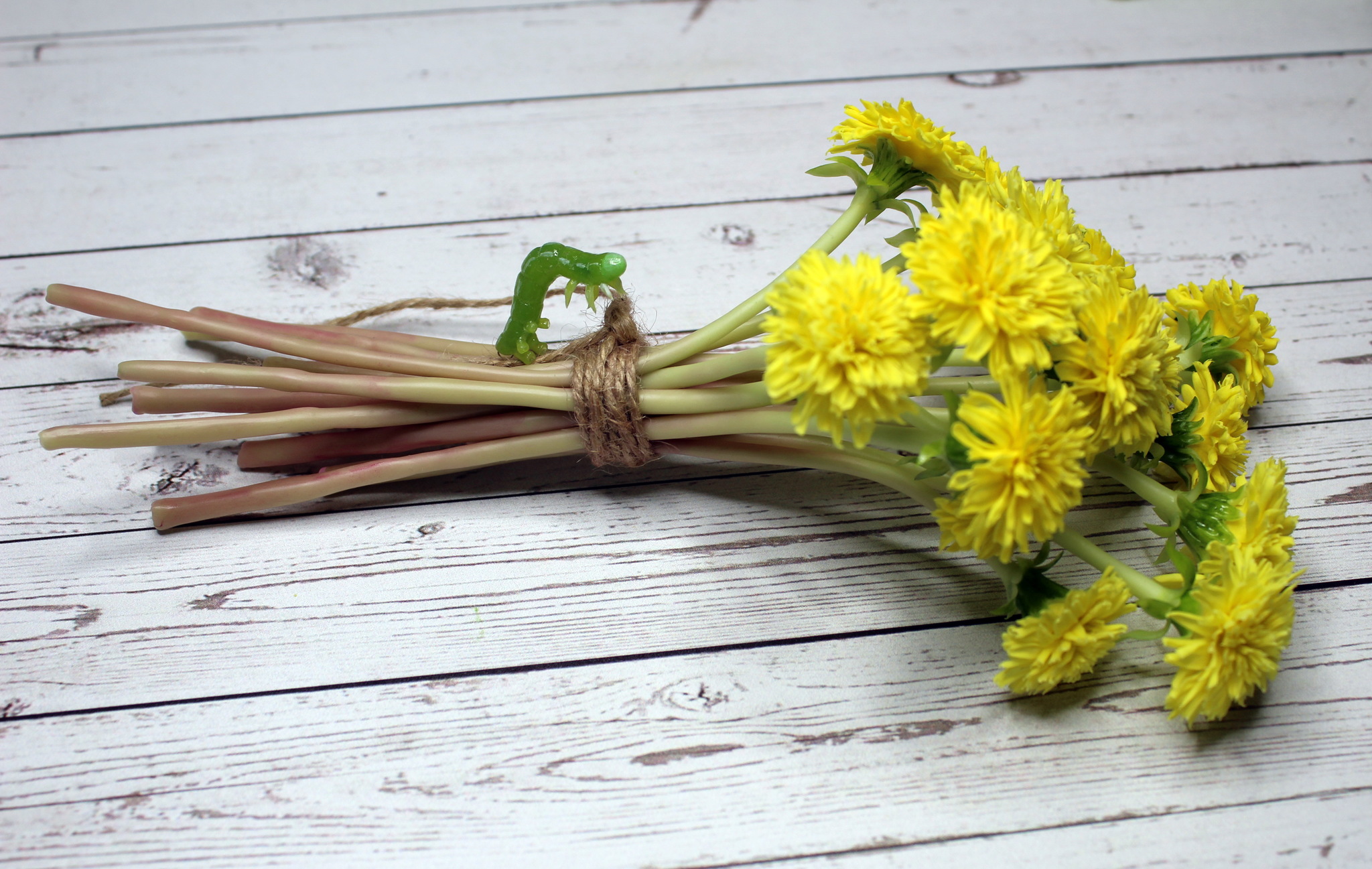 Now, of course, you won’t be surprised by them, but... - My, Polymer clay, Лепка, Dandelion, Longpost