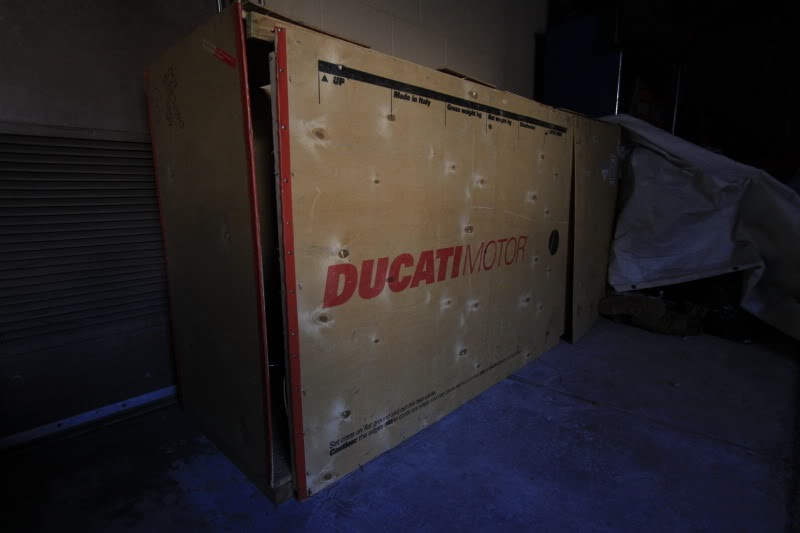 Forgotten by owner: new Ducati 996R in factory crate - Find, Moto, Bike, Sport bike, Longpost, Ducati, Time capsule