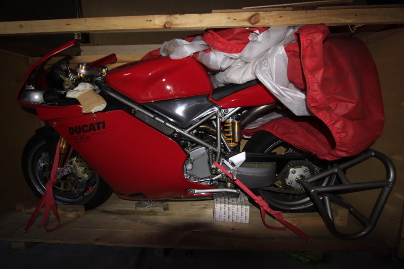 Forgotten by owner: new Ducati 996R in factory crate - Find, Moto, Bike, Sport bike, Longpost, Ducati, Time capsule