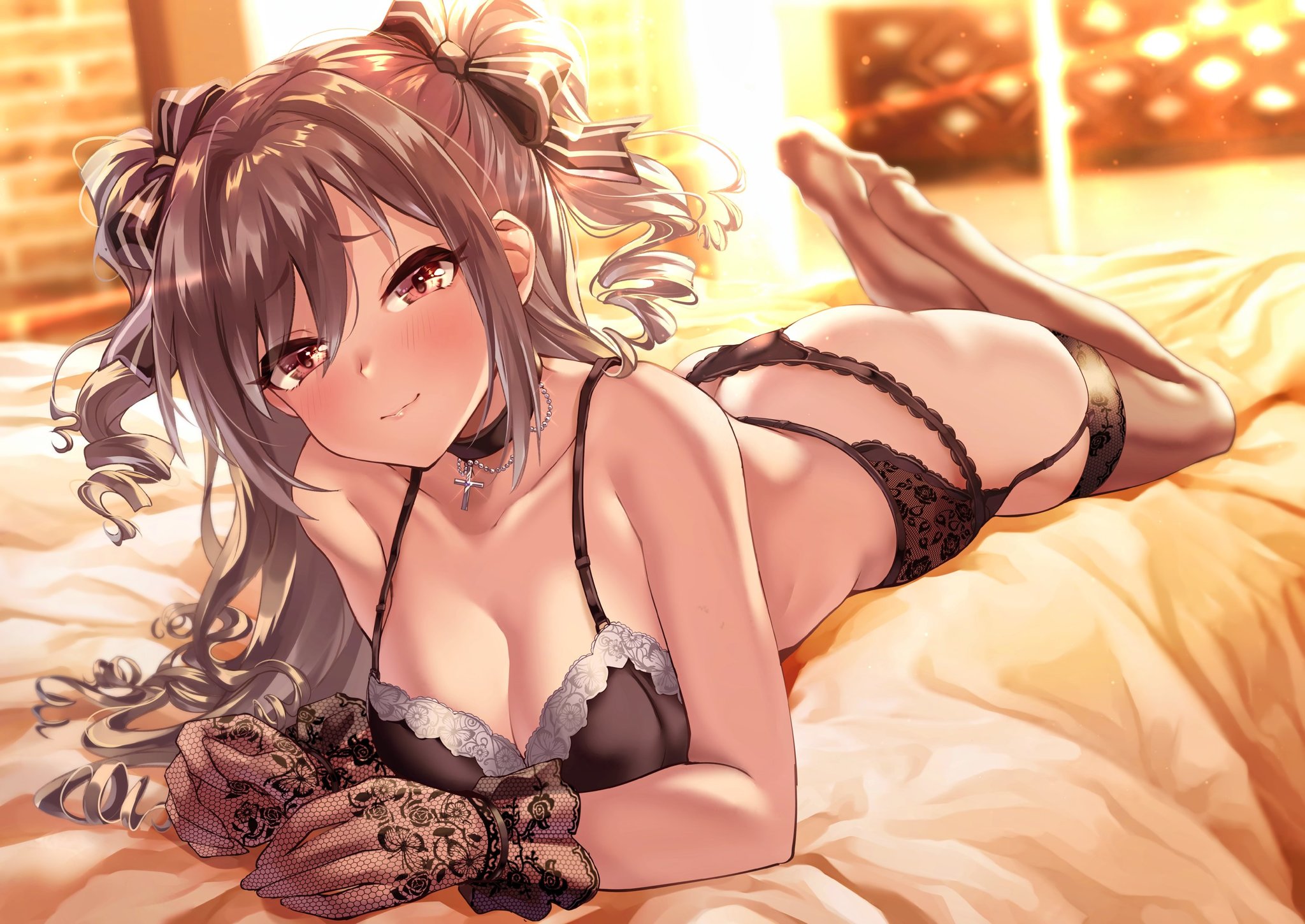 Kanzaki Ranko - NSFW, Art, Erotic, Anime, Anime art, Idolmaster Cinderella Girls, Kanzaki ranko, Underwear