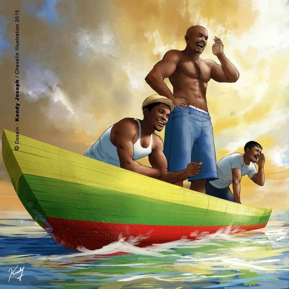 NOU TAP PECHE by Kendy Joseph - NSFW, Mermaid, Fishermen, Comics, Longpost