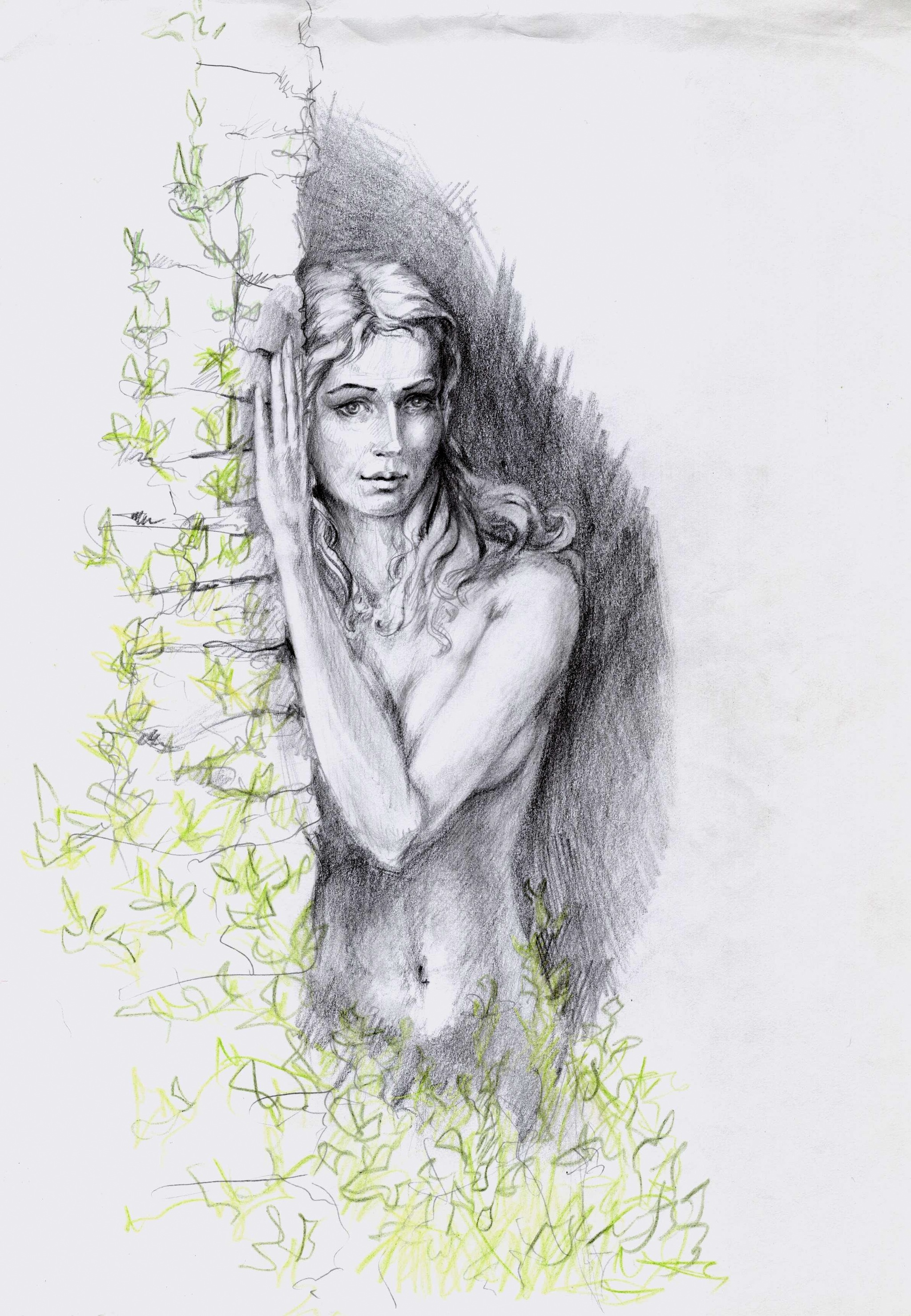 When arms grow out of shoulders (2) - My, Painting, Лепка, Sketch, Longpost