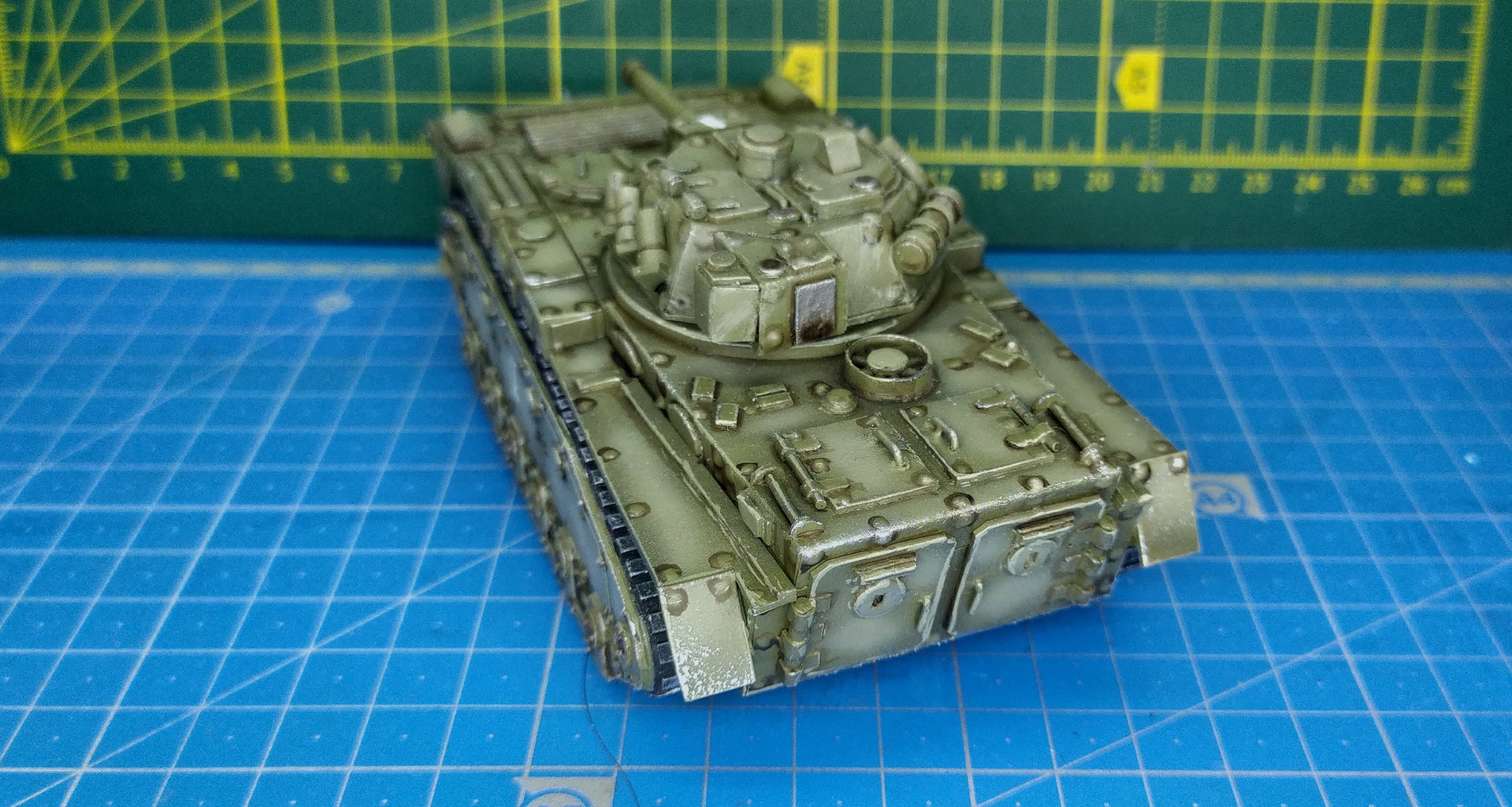 Author's alternative to the Chimera infantry fighting vehicle - Ars Yarchuk (paper) - My, Warhammer 40k, Imperial guard, Papercraft, Astra Militarum, Imperium, Stand modeling, Video, Longpost