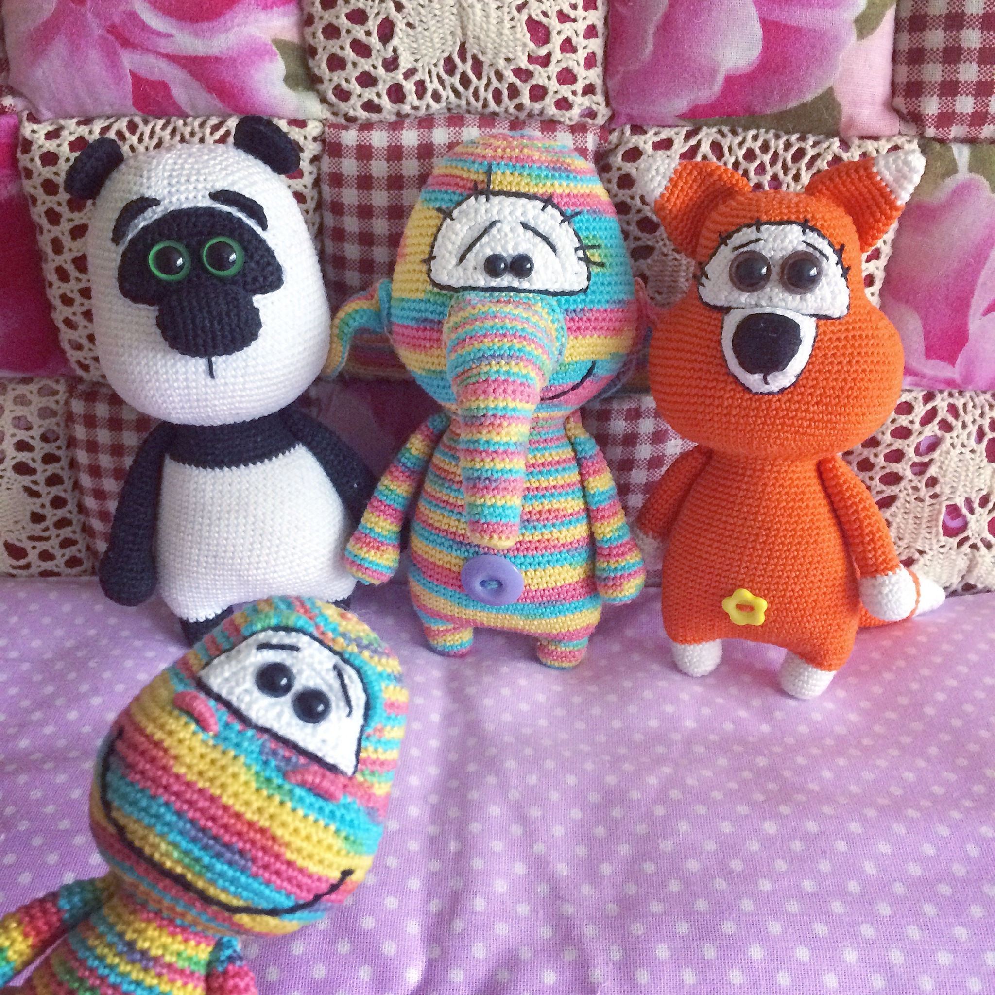 You can never have too many toys - My, Needlework, Crochet, Author's toy, Knitted toys, Needlework without process