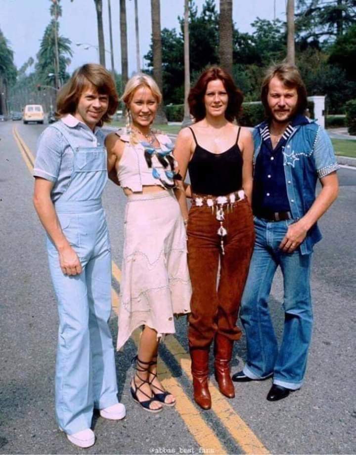 ABBA - Sweden, Scandinavia, Legend, 70th, Abba, Singing, Girls