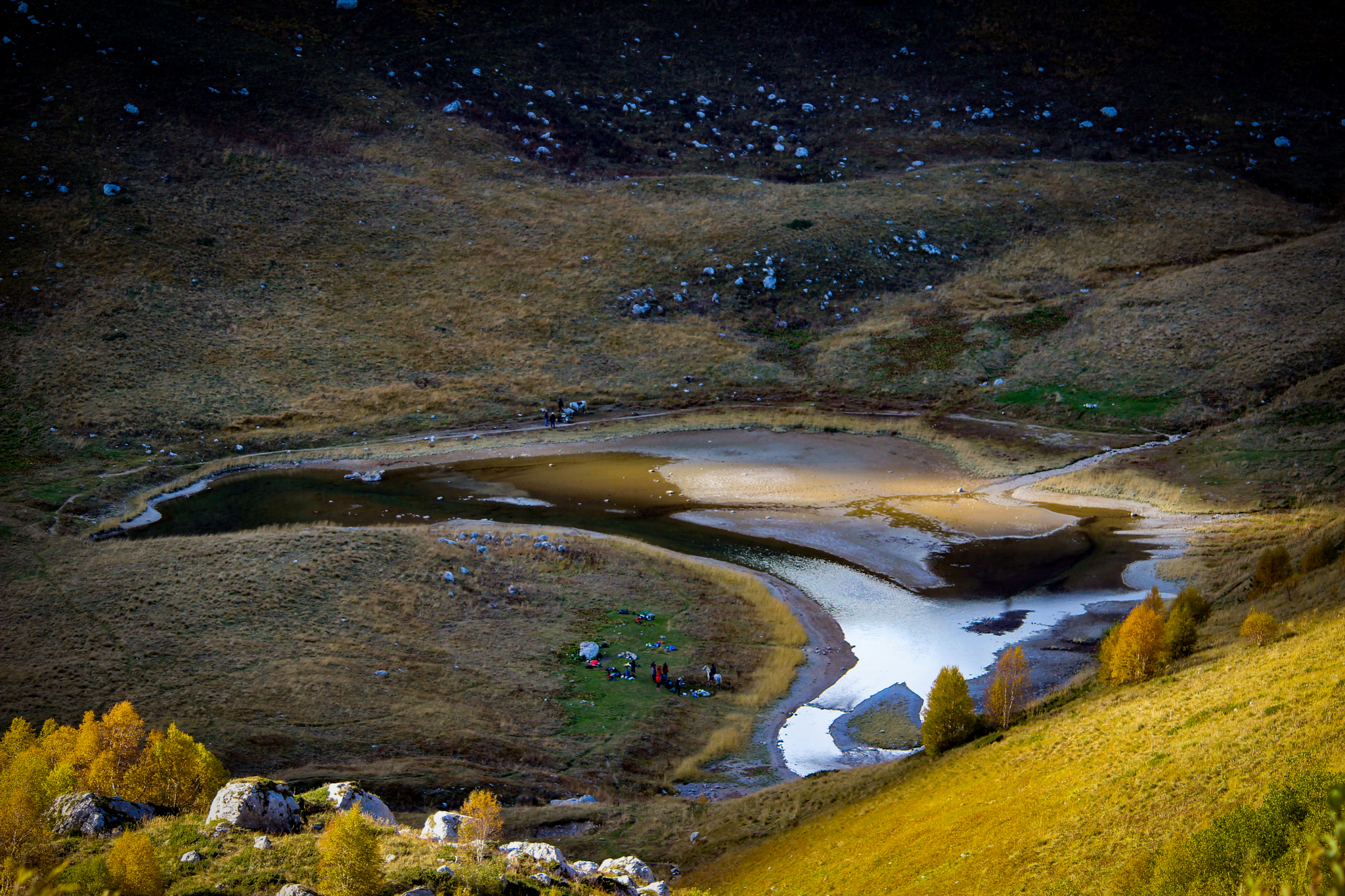 Mountain lake Psenodakh - My, Republic of Adygea, The mountains