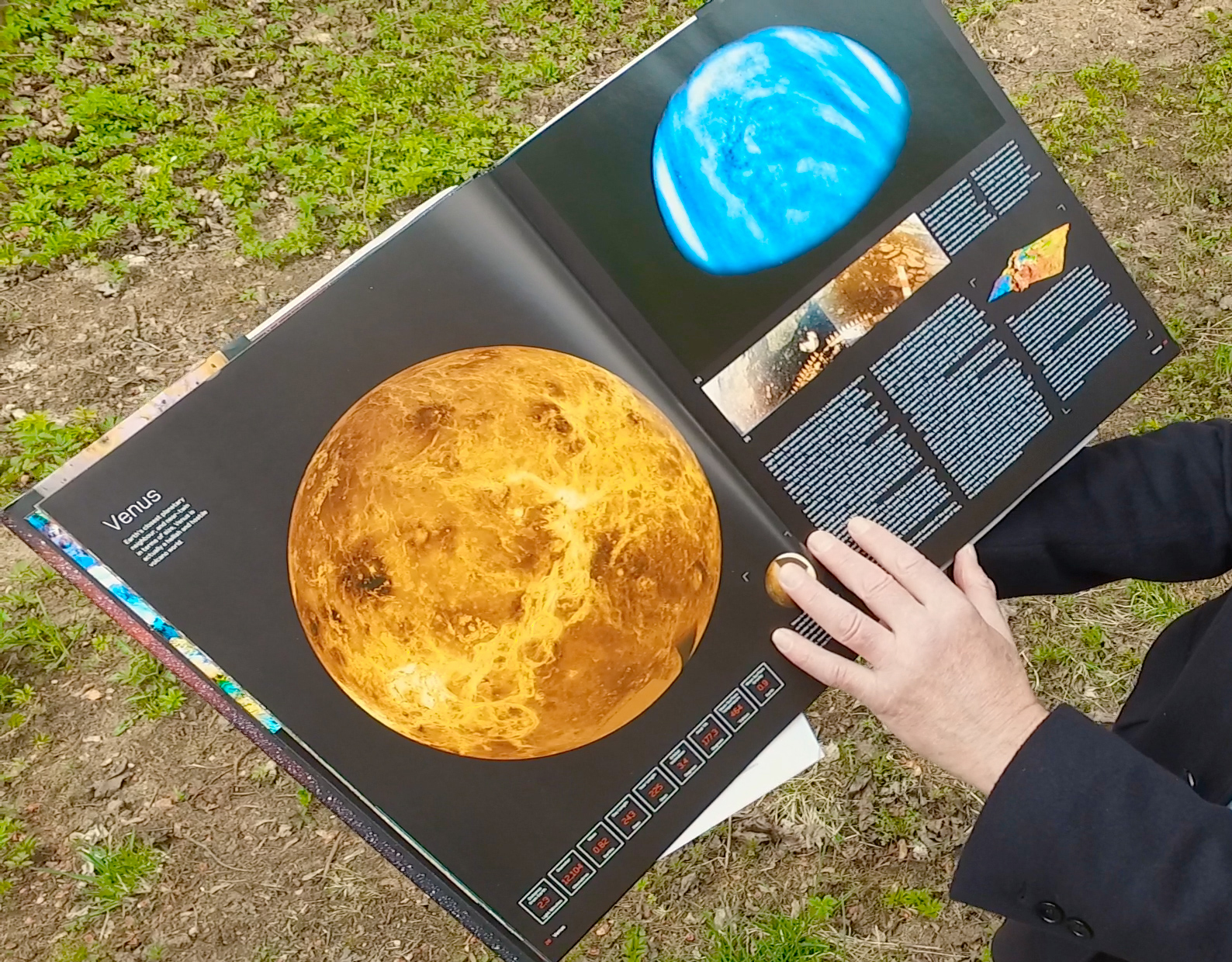 Amazing solar system and space book - My, The science, Astronomy, Space, solar system, Venus, Video, Longpost