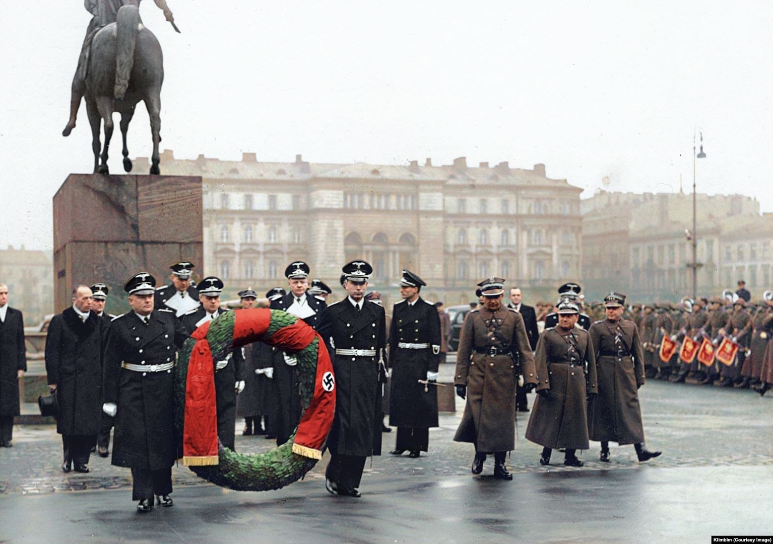 About joint parades - Politics, Story, The Second World War, Longpost, Nazism, Parade