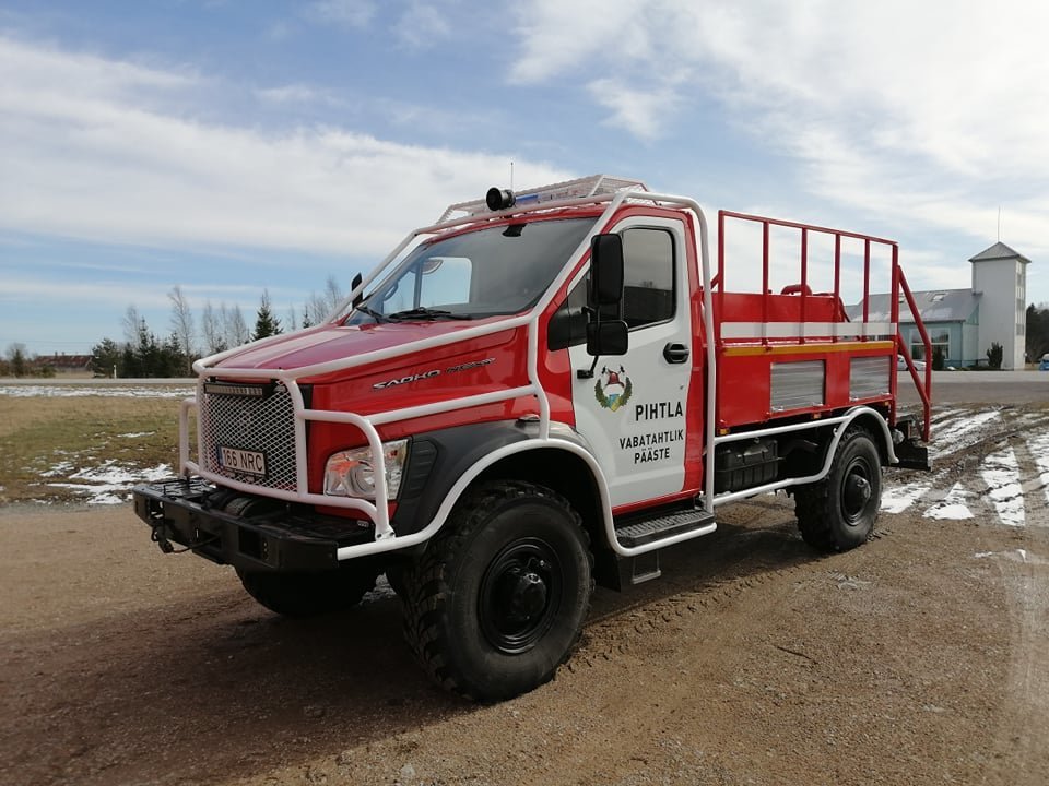 The Estonians made Sadko a cool “firefighter” - Gas, Sadko, Estonia, Longpost, Fire engine