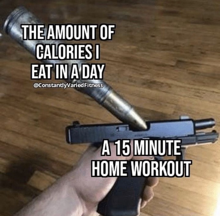 Home workouts - Humor, Weapon, Fitness, Slimming