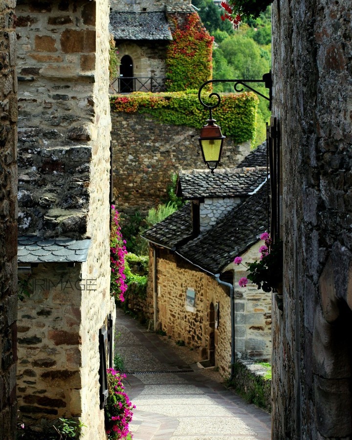 Village and fortress Najac. France - France, Travels, Locks, Fortress, Video, Longpost