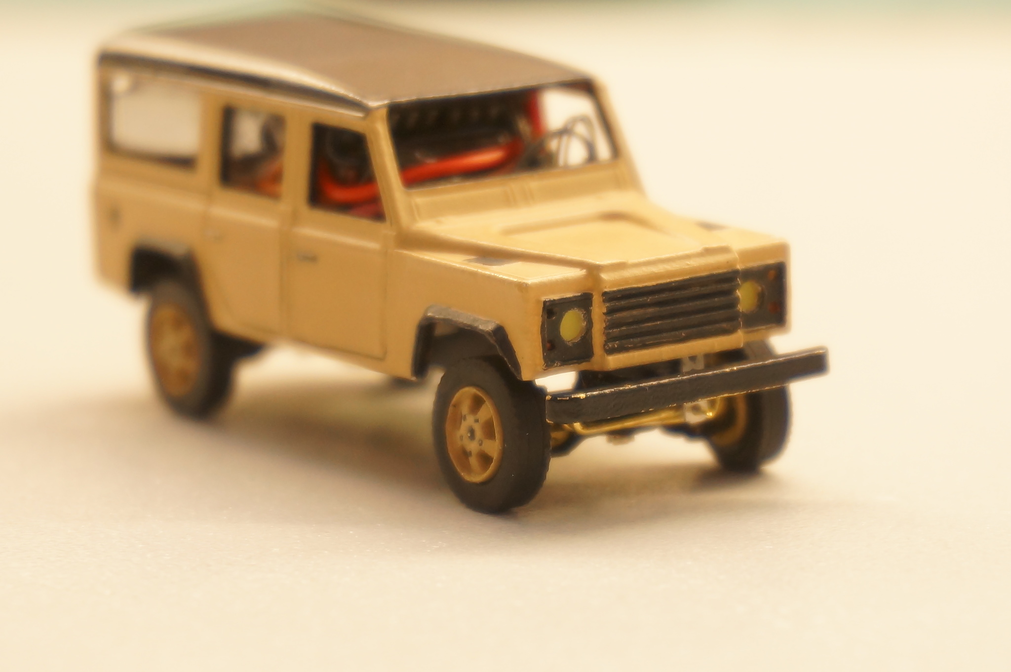 Внедорожник в масштабе 1:87. Land Rover Defender 110. Часть 2 - Моё, Радиоуправляемые модели, Радиоуправляемая машина, Длиннопост, Увлечение, Внедорожник, Масштабная модель, Рукоделие с процессом, Видео