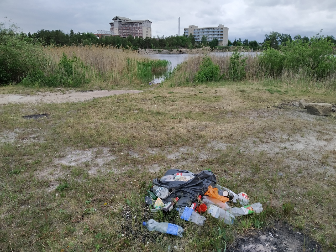 Collected 1000 liters of garbage in the most picturesque place of Chelyabinsk - My, Chistoman, Cleaning, Garbage, Longpost