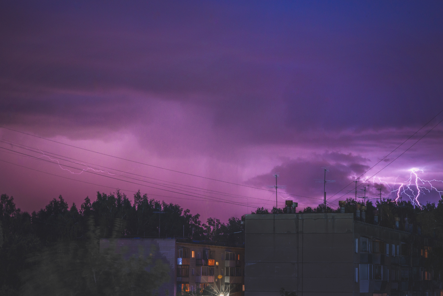 Thunderstorm in the Novosibirsk region - My, Lightning, Thunderstorm, Storm Hunters League, The clouds, Longpost