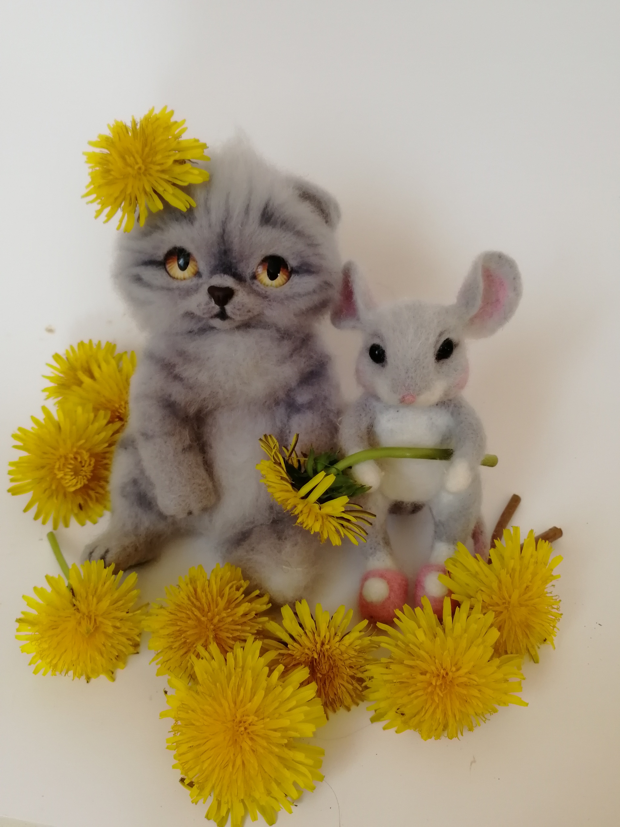 Catmania - My, cat, Dry felting, With your own hands, Handmade, Needlework without process, Longpost