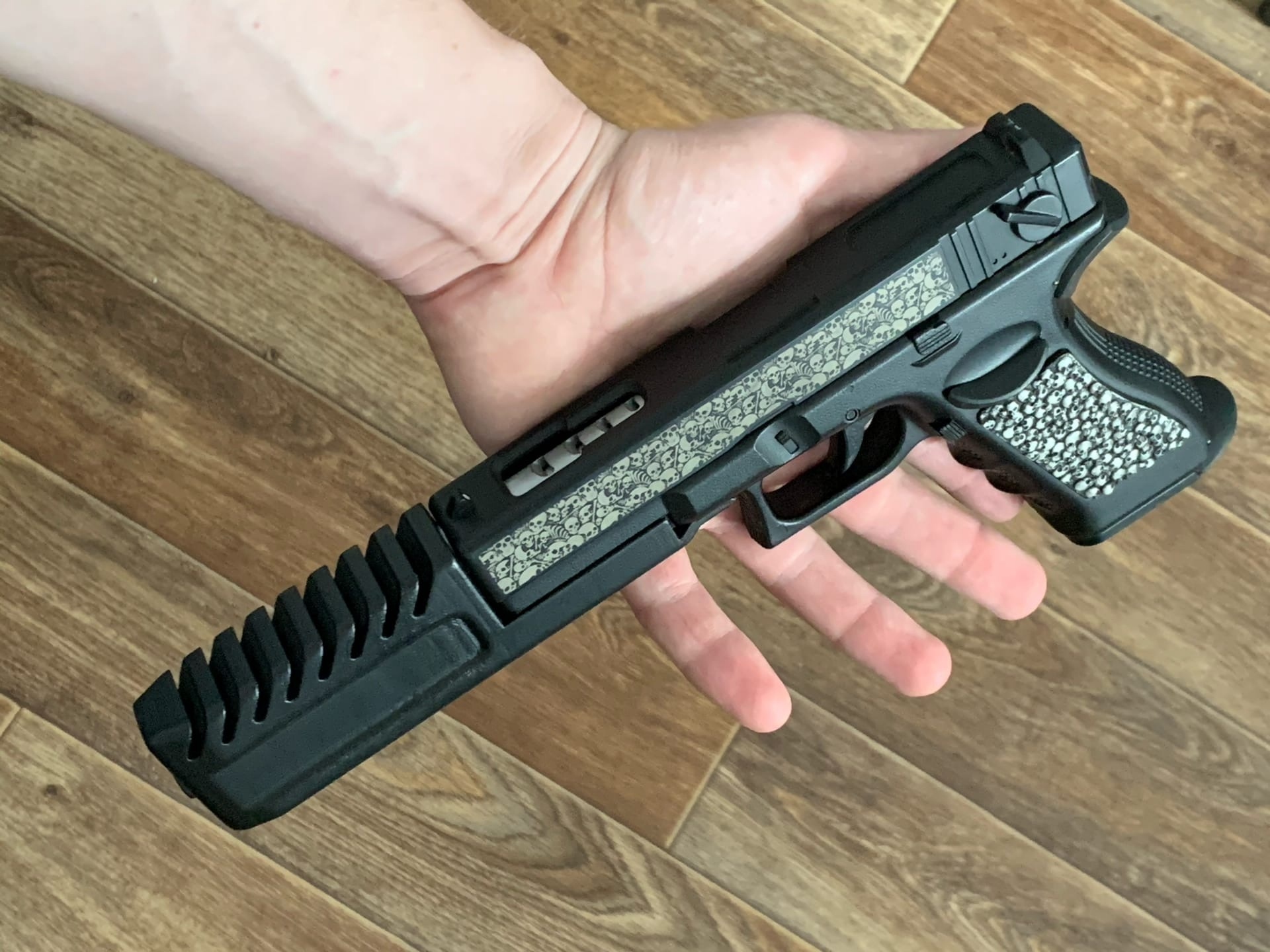 Компенсаторы на цимаглоки с лазером - Cyma, Пистолет glock, Airsoft Gun, Косплей, Страйкбол, Длиннопост