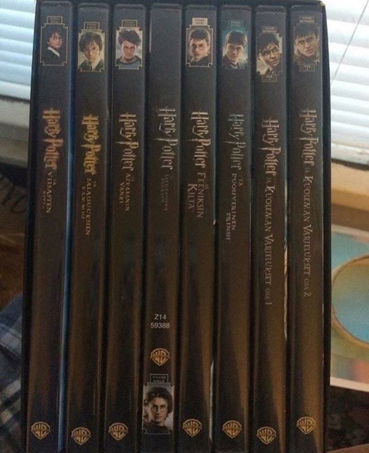 A collection that hurts to look at - Reddit, Harry Potter, Collection, Design, Discs, DVD, Perfectionist hell, Perfectionism