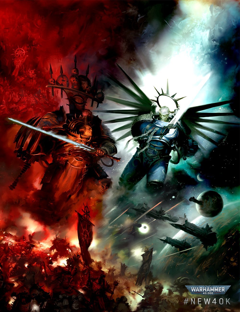 Новые официальные арты по 40k - Warhammer 40k, Wh Art, Primaris Space Marines, Длиннопост