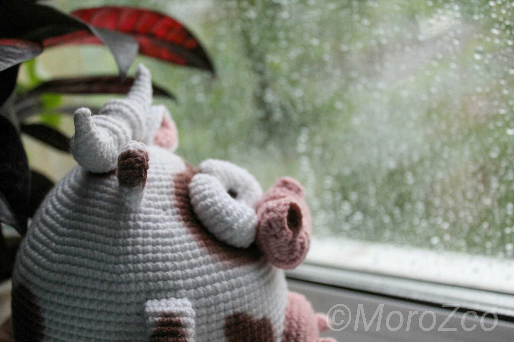 Mooooooo - My, Amigurumi, Crochet, Knitted toys, Cow, Longpost, Needlework without process