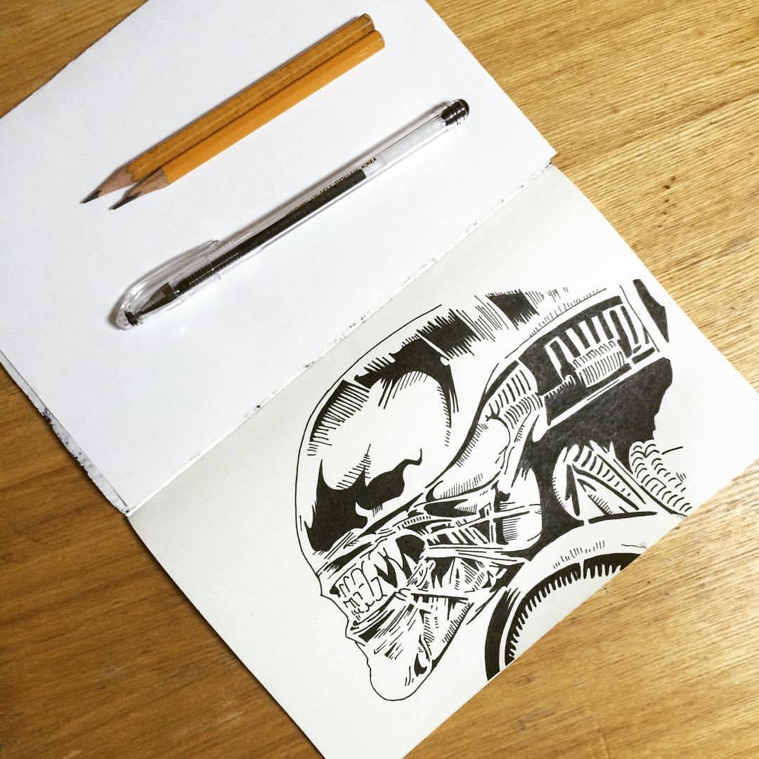 My sketches - My, Marvel, Drawing, Longpost