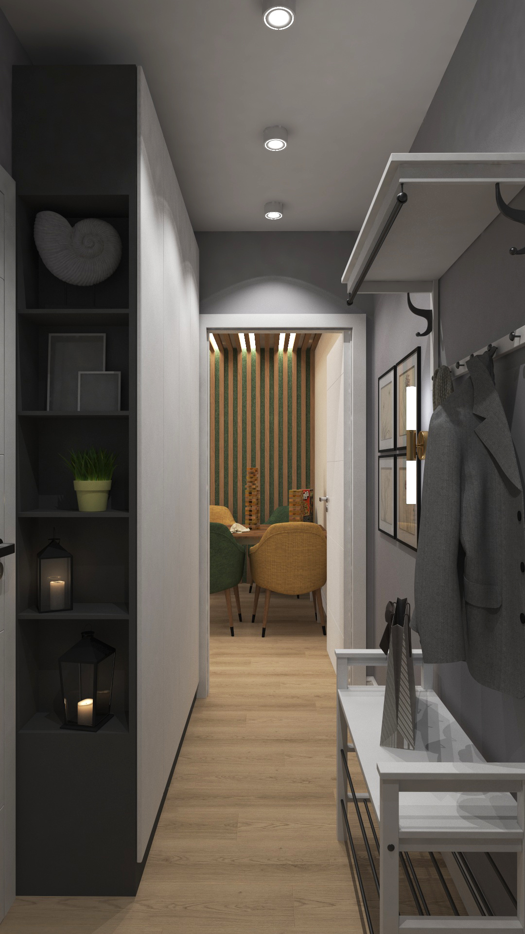 Дизайн-проект двухкомнатной квартиры хрущевки 44 кв. м. | Планировки, Квартира, Планы этажей дома