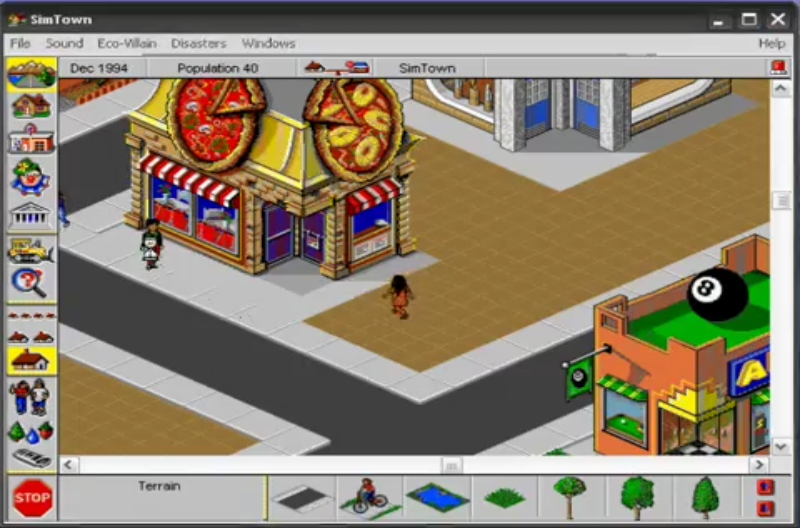 On the way to The Sims: what else we could control in Will Wright's games - My, Dos, Retro Games, The sims, Simcity, Old school, Simulator, Games, Retro, Longpost