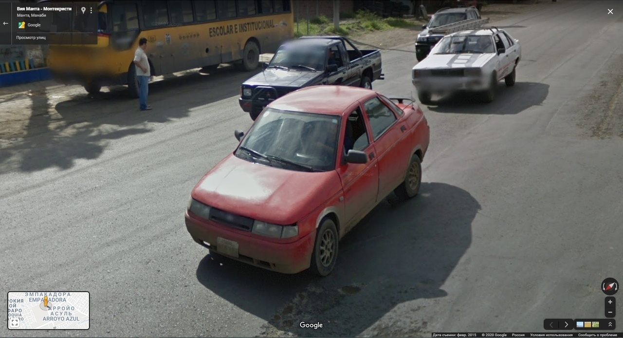 Walking with Google Maps - Google maps, Ecuador, Domestic auto industry, Longpost, Auto