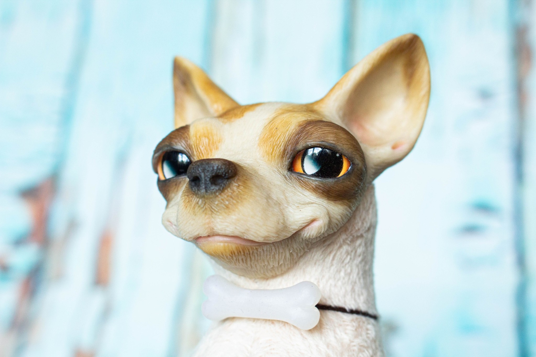 Chihuahua - My, Polymer clay, Needlework without process, Author's toy, Chihuahua, Dog, Longpost