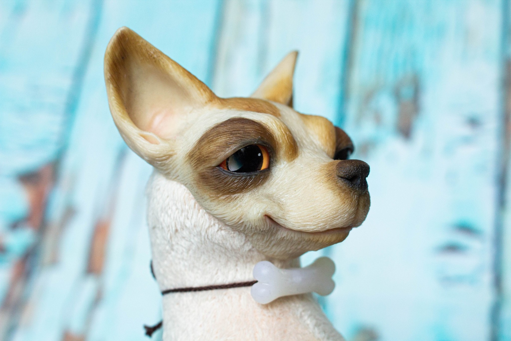 Chihuahua - My, Polymer clay, Needlework without process, Author's toy, Chihuahua, Dog, Longpost