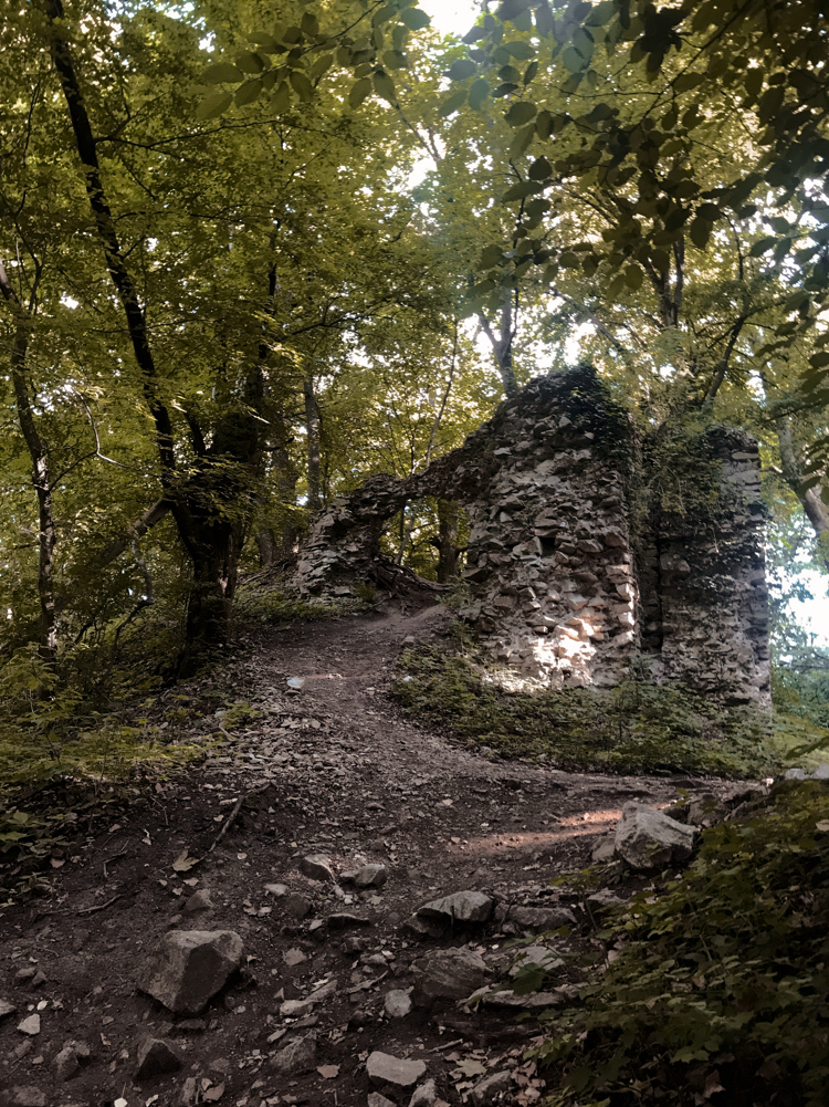 June in Slovakia - My, Slovakia, Landscape, Ruins, Nature, Europe, Longpost