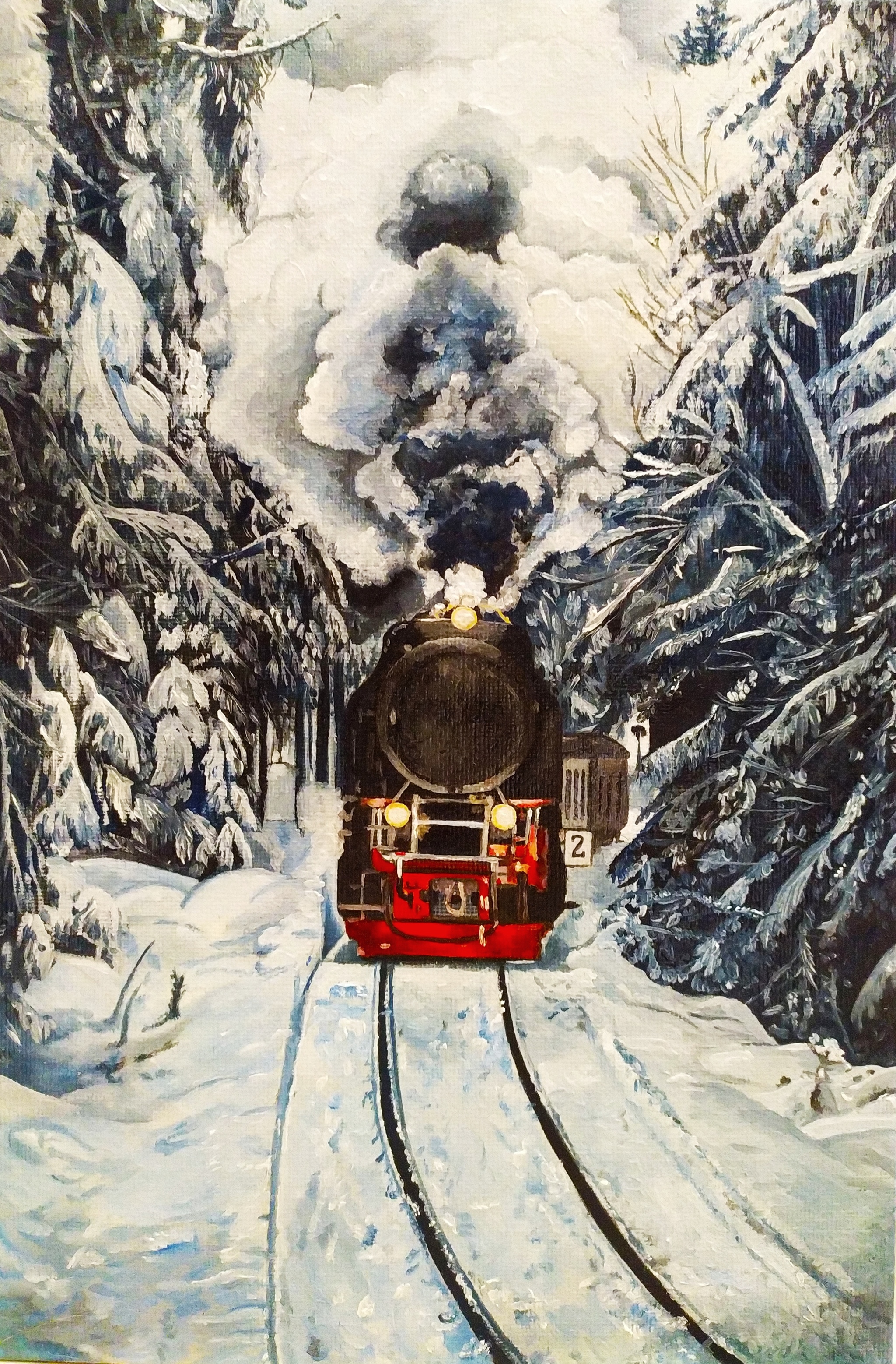 Поезд картинки зима (36 фото) - красивые картинки и HD фото