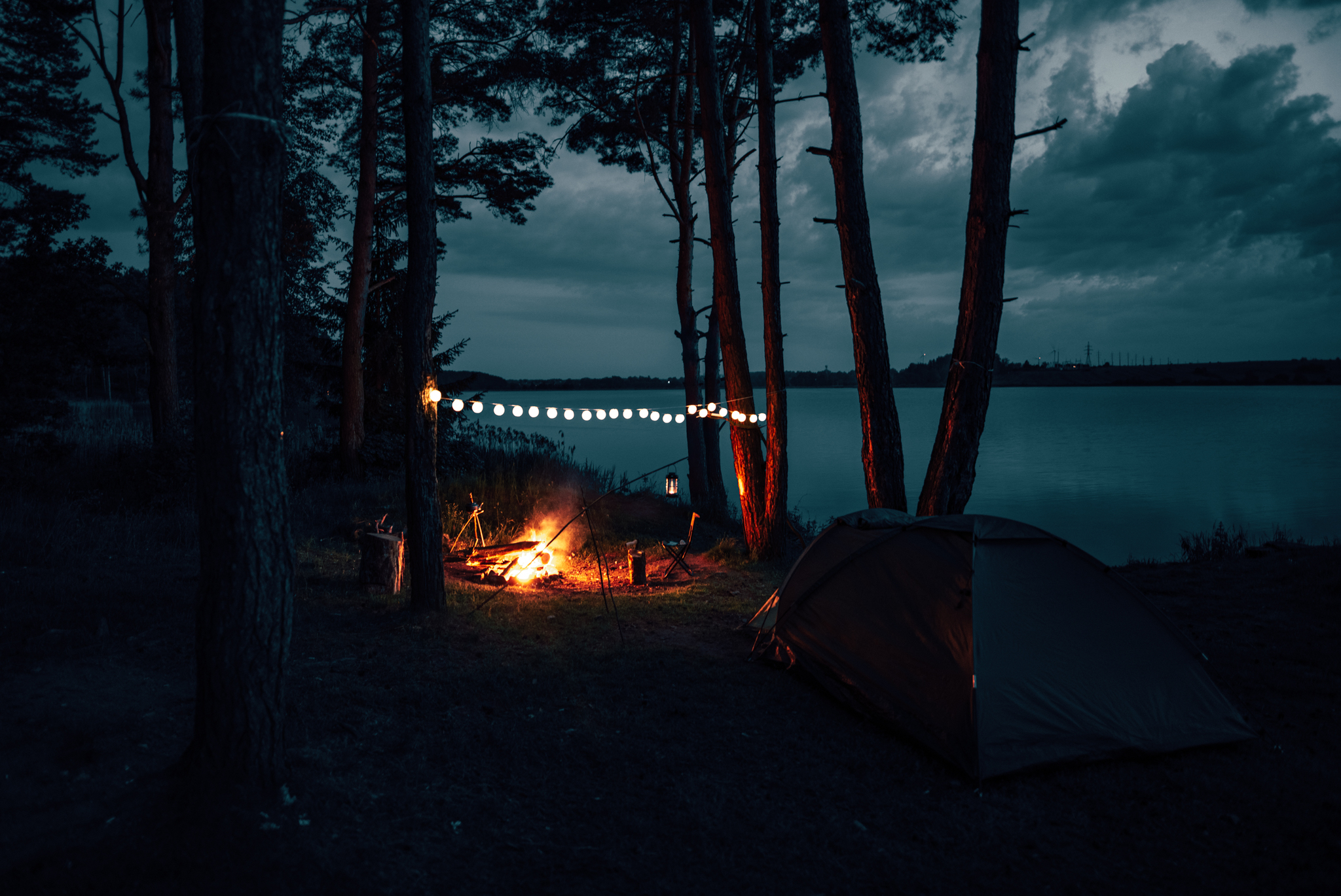 Post #7511406 - My, Hike, Tent, Tourism, Camping, Nature, Forest, Bonfire, Lake, Longpost