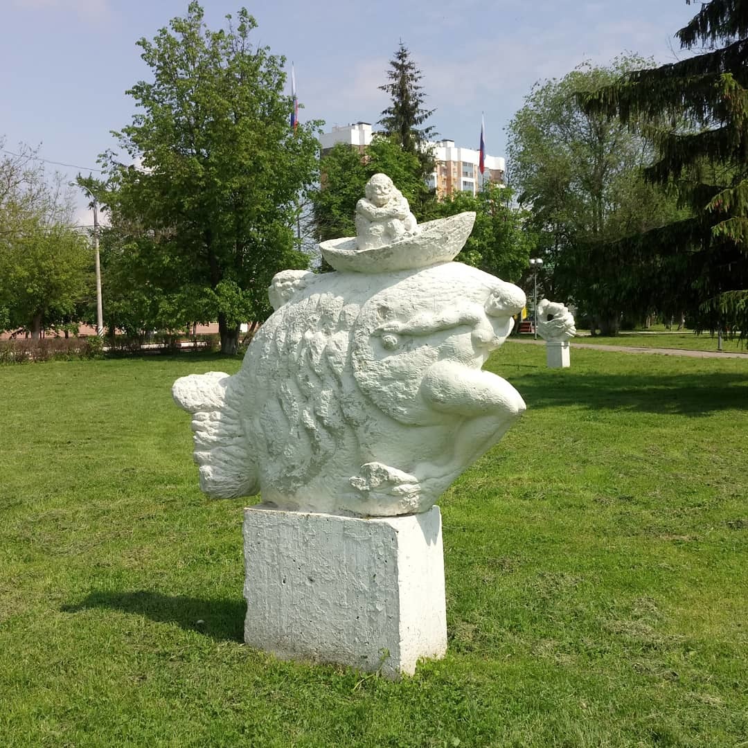 Post #7512515 - My, Solnechnogorsk, Sculpture, Walk, Modern Art, Longpost