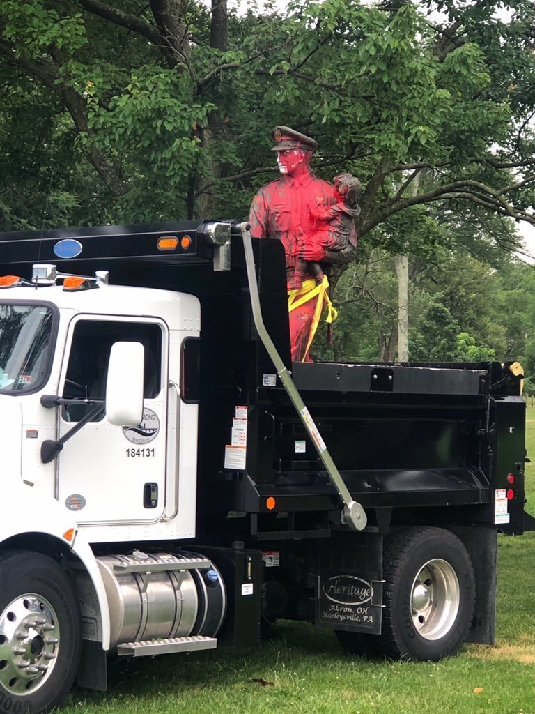 Improving the lives of blacks the right way - Great Britain, USA, Monument, Demolition, Longpost, The photo, Video, Black lives matter, Death of George Floyd, Politics